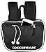 Soccer Backpack with Ball Holder Compartment - For Boys & Girls | Bag Fits All Soccer Equipment & Gym Gear (Black)