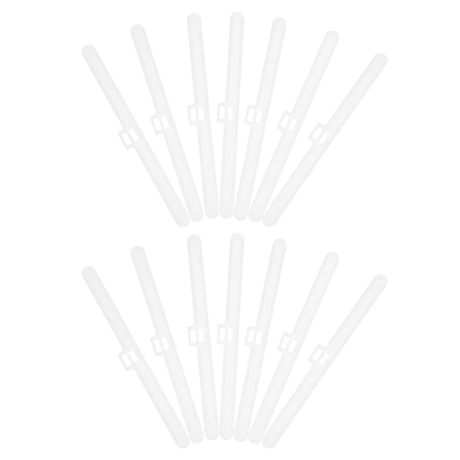 Xinglongs Vertical Blind Top Hangers 40Pcs Plastic Vertical Blind Slat Holders, Repair Replacement for Home Office