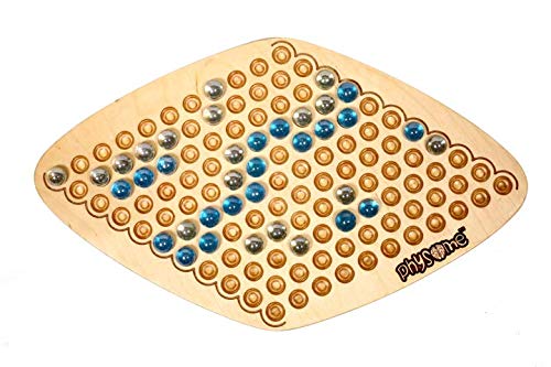 Physome RhomLink | Hex | 14" , Premium Plywood | 2 Players Table Top Wooden Board Game_HEX (B08KLMTLBF) Amazon Price History, Amazon Price Tracker