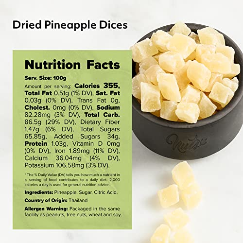 Nuts U.S. – Dried Pineapple Dices thumb #4