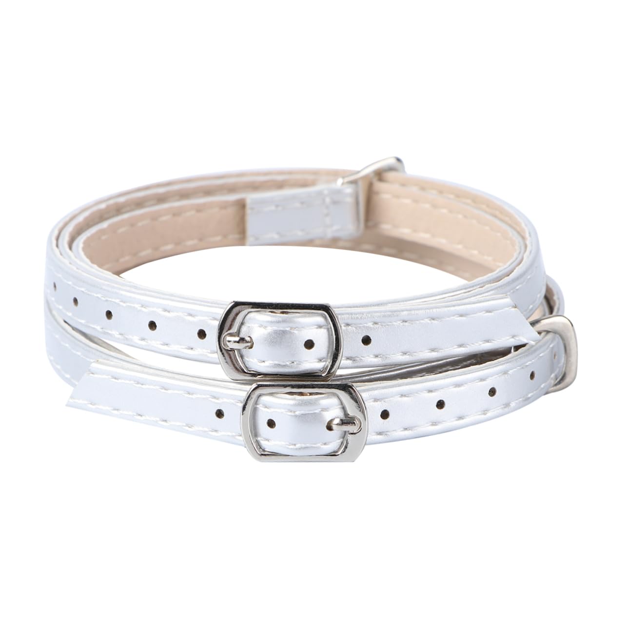 NOLITOY 1pair Anti-loose Detachable Ankle Straps High-heeled Shoe Laces Wide Ankle Straps for Heels