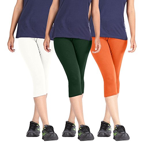 cotton stretch capris