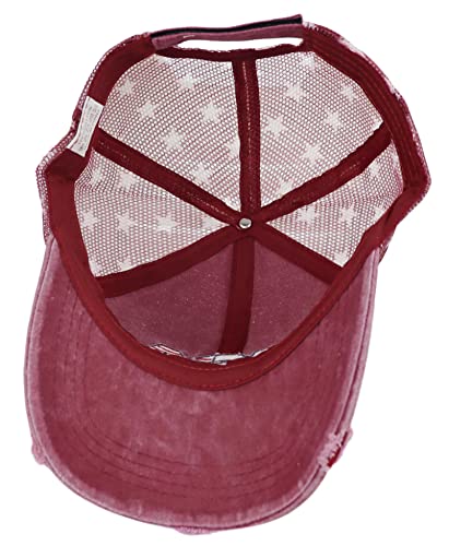 American-Flag-Trucker-Hat-for-Men-Women-Adjustable-Vintage-Embroidery-Washed-Distressed-USA-Baseball-Cap