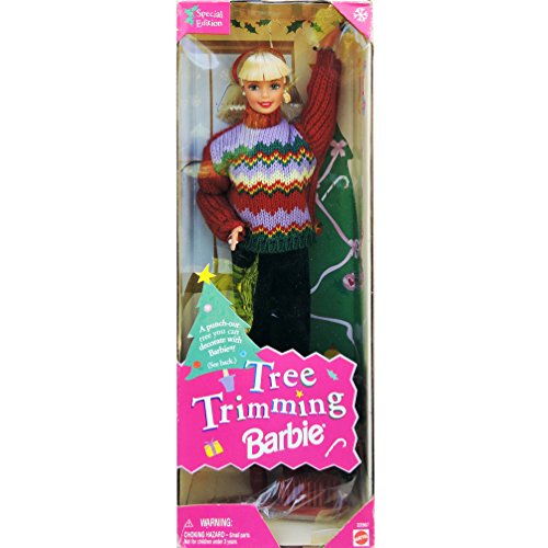 Barbie 1998 tree trimming