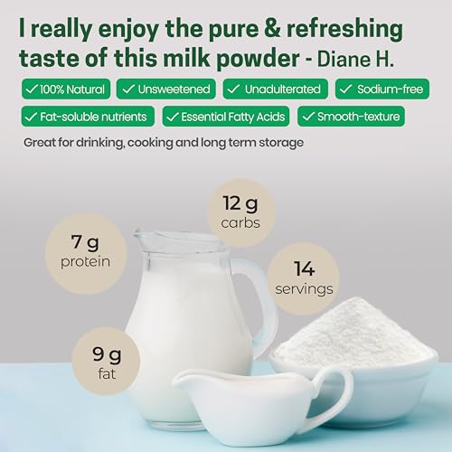 Image of Z Natural Foods Premium Whole Milk Powder - Pasteurized Dry Milk, 1 lb
