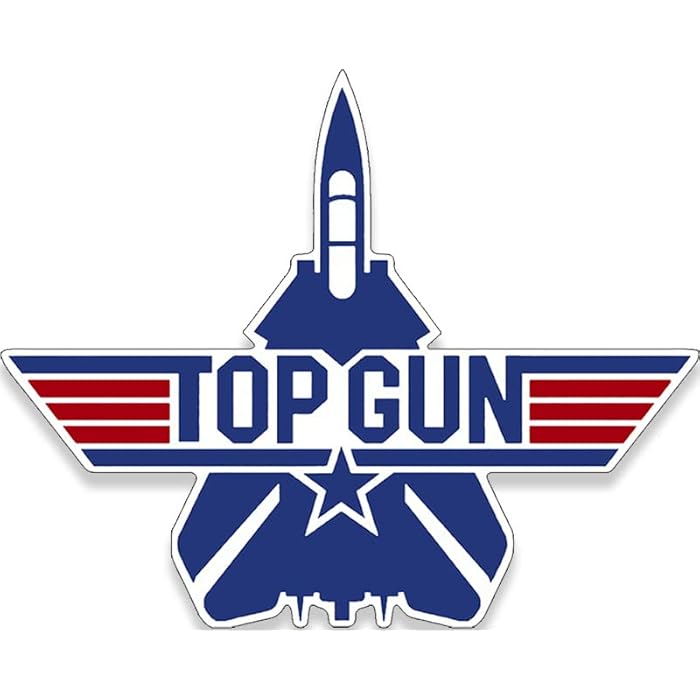 Buy AV Top Gun F14 Jet Sticker, Navy Fighter Pilots Decal, Navy Strike