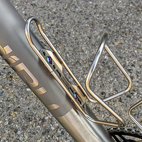 Image of Terske Ultra-Low Profile Superlight Titanium Bottle Cage Bolts