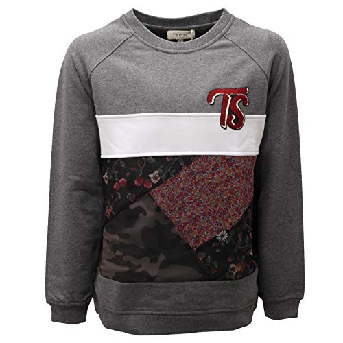 Sweatshirt fille TWIN-SET 7592AC doux évite le froid à la récréation