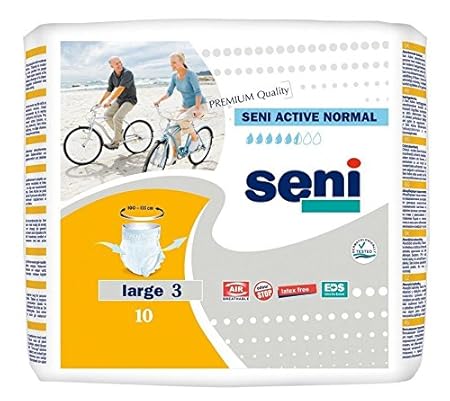 Seni Active Adult Pull Ups - 10 Pieces (Large) (Pack of 1)