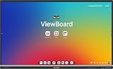 ViewSonic IFP6551-3C, 65, (certificato EDLA), 50, W129320579 (certificato EDLA), 50 Multi-Point Touch, Android 14, 9H, 4K UHD (3840x2160), 450nits, 8GB RAM/128GB)