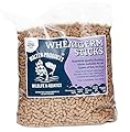Walters Wheatgerm Fish Food Sticks (2kg Bag), Pond Fish Food Sticks for Koi, Goldfish and all Cold Water Pond Fish, Supreme Nutrition Wheat Germ Pond Sticks with Spirulina