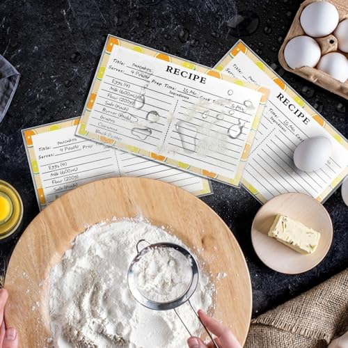 tutata 3x5 Inches Recipe Card Protectors, Recipe Card Covers, Index Card Sleeves, Set of 100 - Thumbnail 7