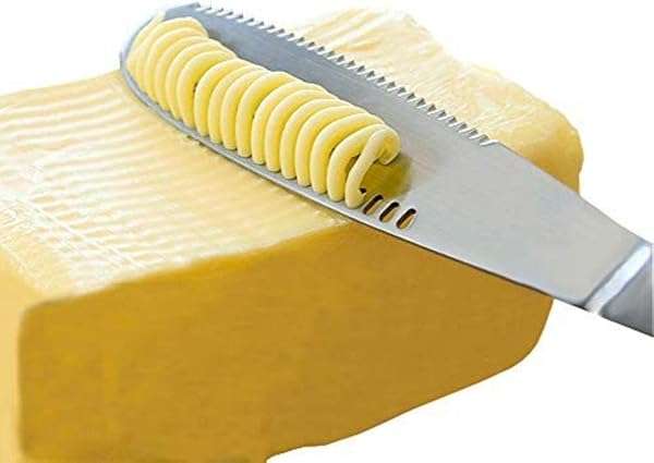3 in 1 Stainless Steel Butter Knife for Easy Spreading