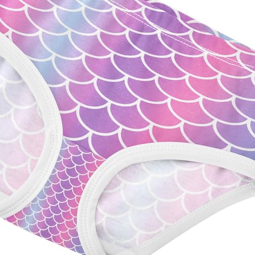 Gradient Pink Mermaid Toddler Girls's Underwear 2T 202c14364