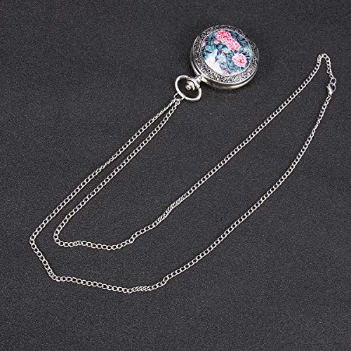 Relógio de Bolso de Silicone Relógio de bolso retro pendurado relógio de bolso vintage para decoraçã