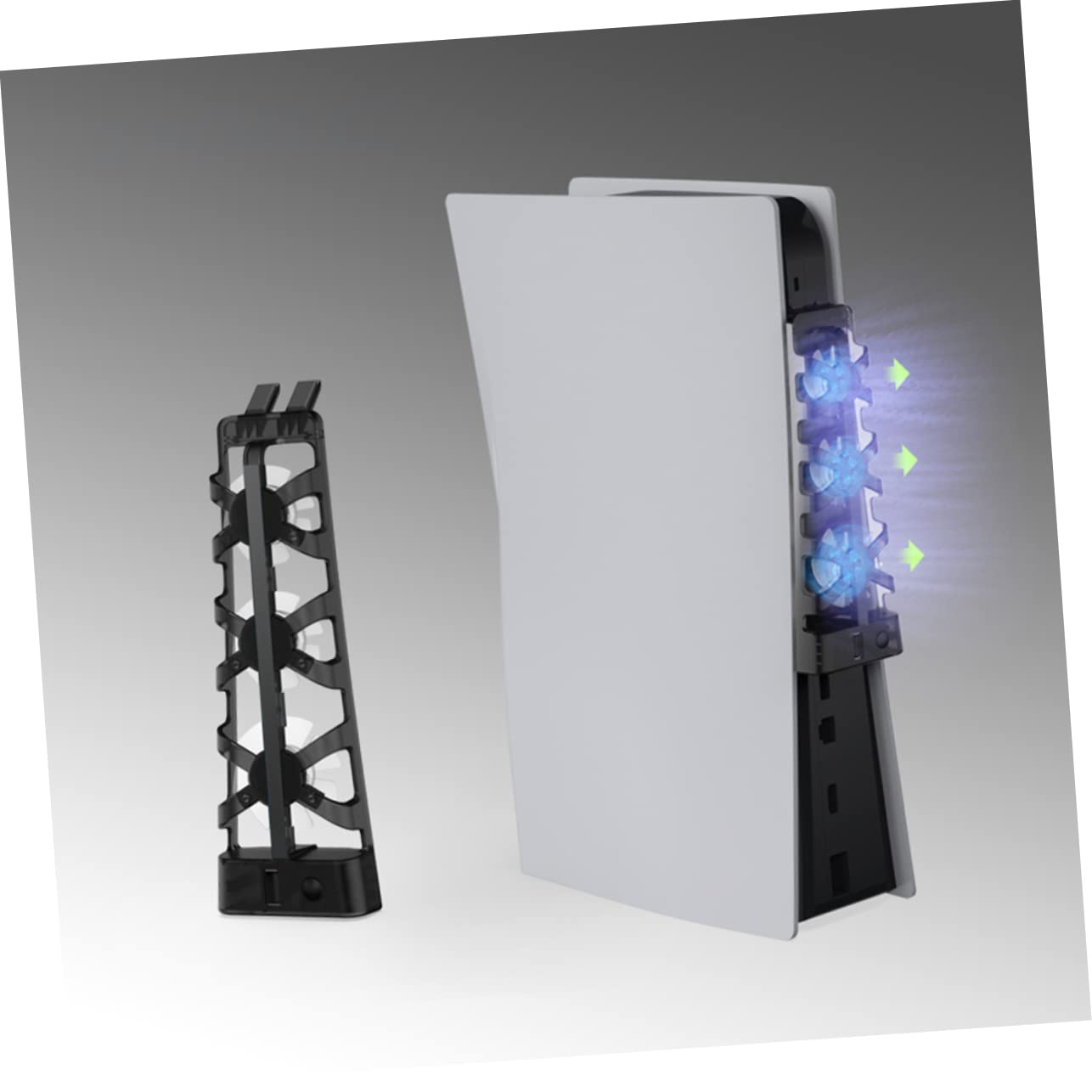 OSALADI 2pezzi Ventola Di Raffreddamento Per Console Accessorio Con Ventole Ad Alta Velocità Per Controllo Della Temperatura e Dissipazione Del Calore Facile Da Installare Con