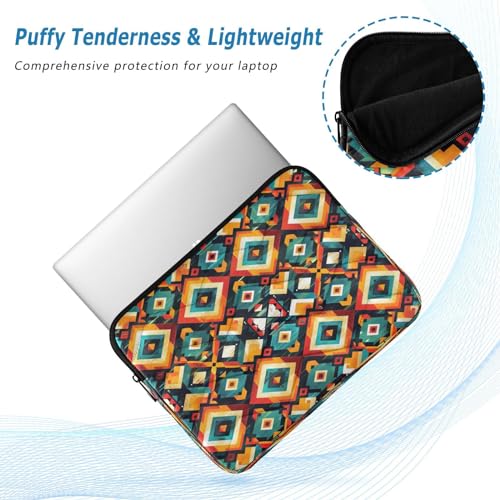 Funda para portátil 13-14 pulgadas impermeable con patrón geométrico miniatura 5