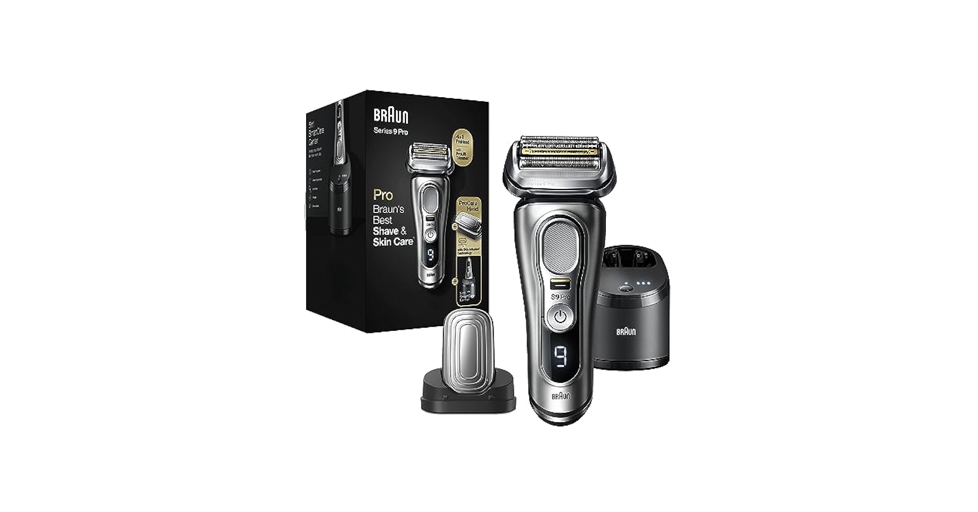 Amazon.com: Braun Series 9 Pro 9487cc Electric Razor for Men