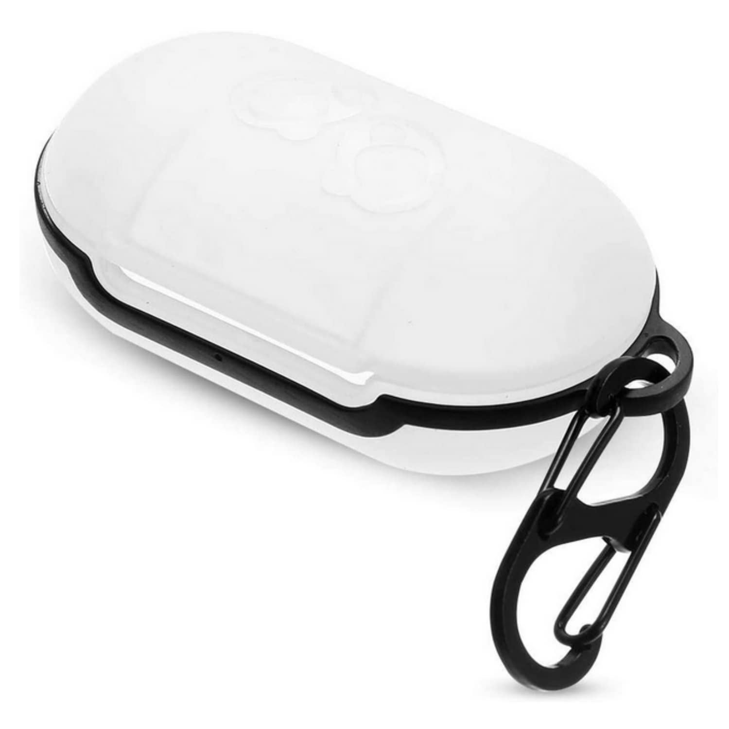 SKEIDO white Silicone Case Compatible with Samsung Buds 2019 Wireless Earphone Full Protective Cover For G-alaxy B-uds Waterproof | Shockproof | Anti-dust