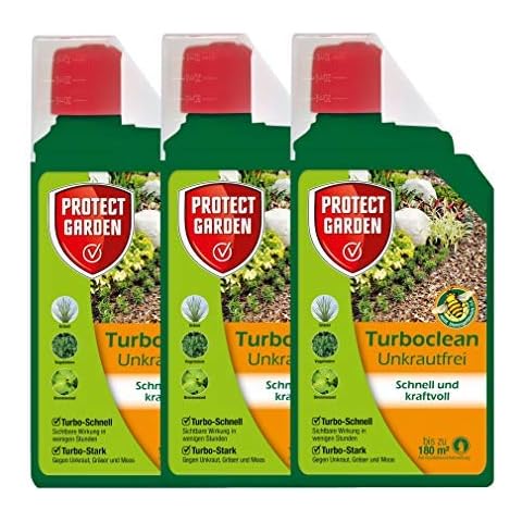 PROTECT GARDEN Turboclean Weed Control Concentrate Weed Killer 3 Litres Cover