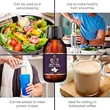 Pure World Natural MCT Coconut Oil 100ML 100% Pure and Undiluted. Premium Quality Coconut Oil. Natural C8 & C10 Vegan - Image 2