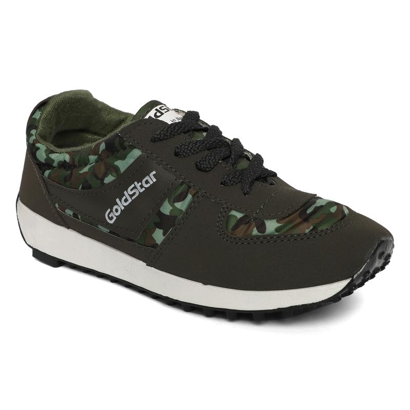 Image of GOLDSTAR 602 Men's Stylish Casual Sneakers Shoes | Lace-Up Lightweight Sports Running Shoes for Men | Comfortable Walking, Gym Training, Running Jogging & Footwear