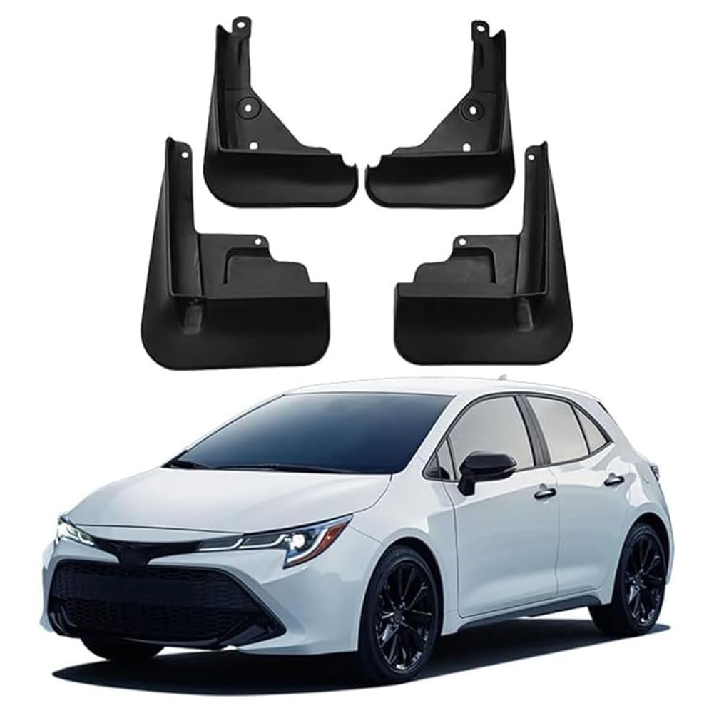 Bavettes Garde-Boue Voiture 4X Bavettes Garde-Boue Pour Toyota Pour Corolla Pour Cross 2020 2021 Garde-Boue Garde-Boue Garde-Boue Garde-Boue Avant Arrière De Voiture Roue Car Splash Guard