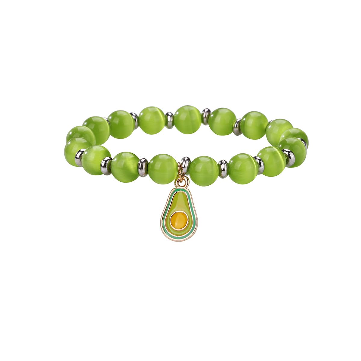 SEIRAA Kawaii Avocado Bracelet Avocado Gifts Avocado Jewelry for Best Friend Avocado Lovers
