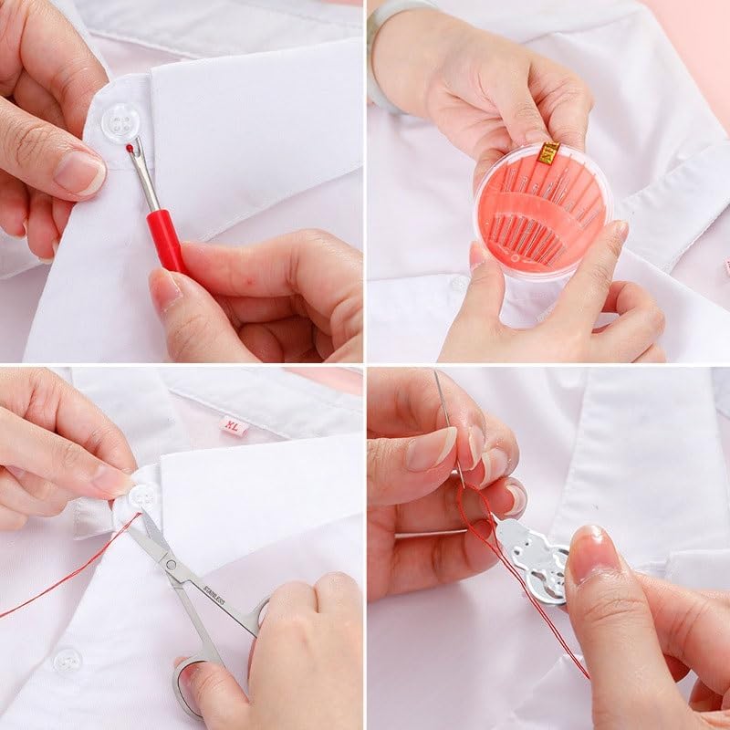 Hand Sewing Household Mending Accessories Auxiliary Materials Tools Kits