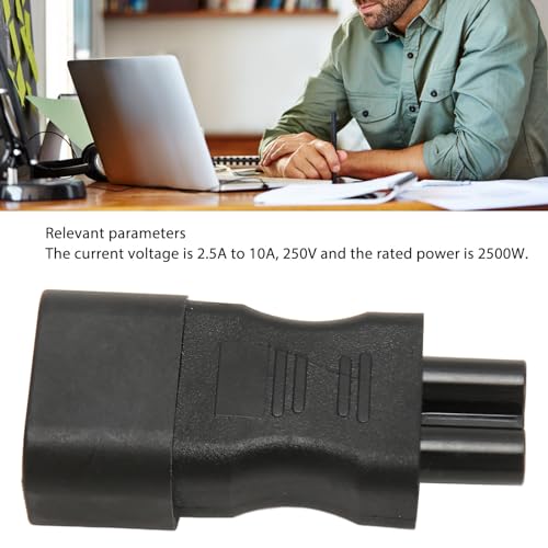 Adaptador de corriente IEC320 C14 a chasis PDU de cobre eficiente, pack de 4 piezas 4