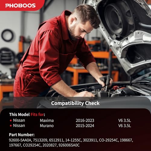 Image of PHOBOOS A /C Compressor with Clutch Compatible with Nissan