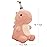 VHYHCY Stuffed Animal Plush Toys, Cute Dinosaur Toy, Soft Dino Plushies for Kids Plush Doll Gifts for Boys Girls (Pink, 19.7 Inch)