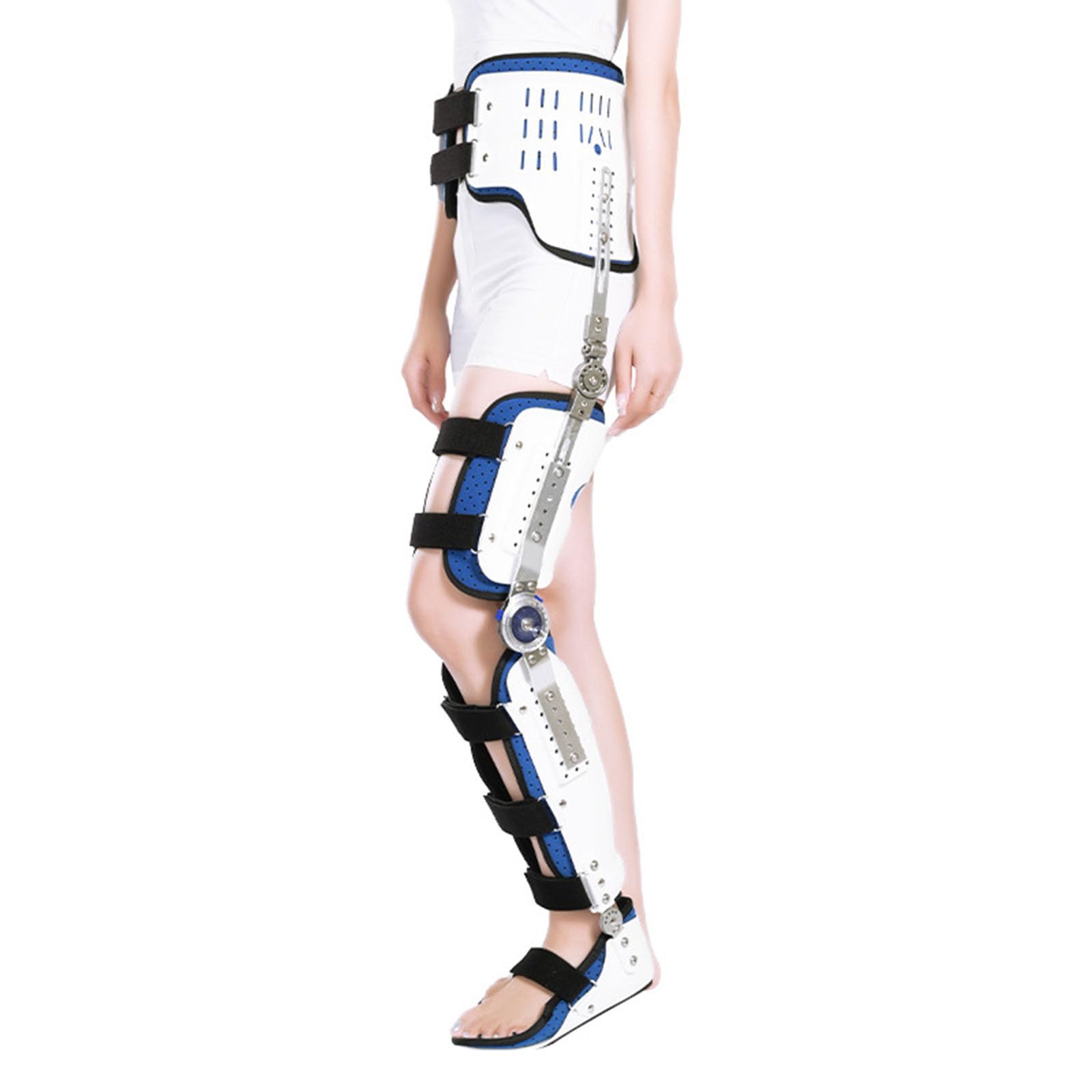 Ortopedyczny Stabilizator Stawu Biodrowego, Regulowany, Zawiasowy Stabilizator Stawu Biodrowego, Stabilizator Stawu Kolanowego I Kostki, Wytrzymały Stabilizator Stawu Biodrowego I Kostki, Sprzęt Do R