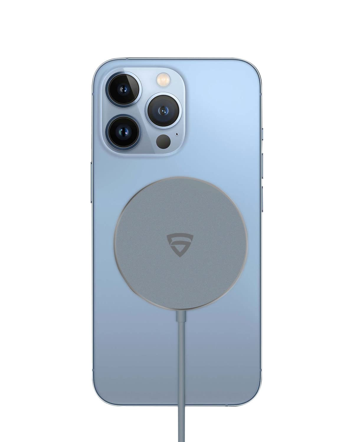 RAEGR MagFix Arc M660 15W |Made in India| Wireless Charger with Extra Long 1.5m Cable Compatible for Mag-Safe, Magnetic Wireless Charger Compatible with Mag-Safe on iPhone 15/14 / 13/12 Series