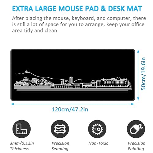Speed gaming mousepad XXL LL-COEUR avec glisse rapide pour PC - 2