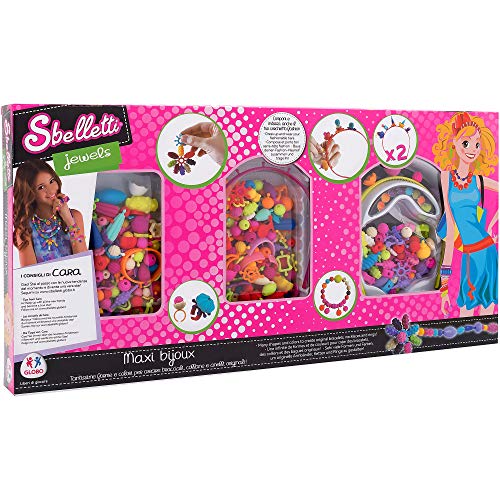 Sbelletti- Perline in Plastica, 350 Pezzi, 38142