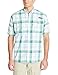 Columbia Sportswear Men's Super Bahama Short Sleeve Shirt, Waterfall Large Plaid, Large