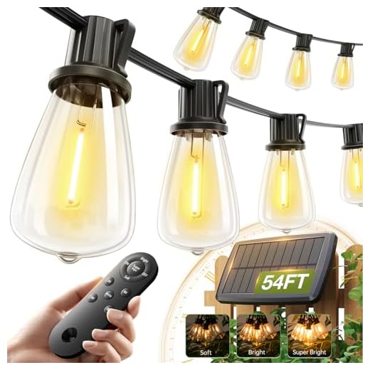 Addlon Solar String Lights with Remote