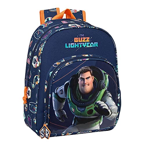safta Unisex Kinder Artikel Kinderrucksack Adapt.Trolley Lightyear, bunt, Medium