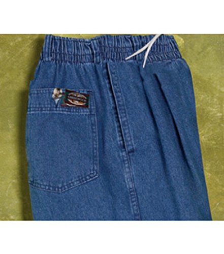 Creekwood Full Elastic Waist Twill Pants for Big and Tall Mens - 100% Pure Cotton2