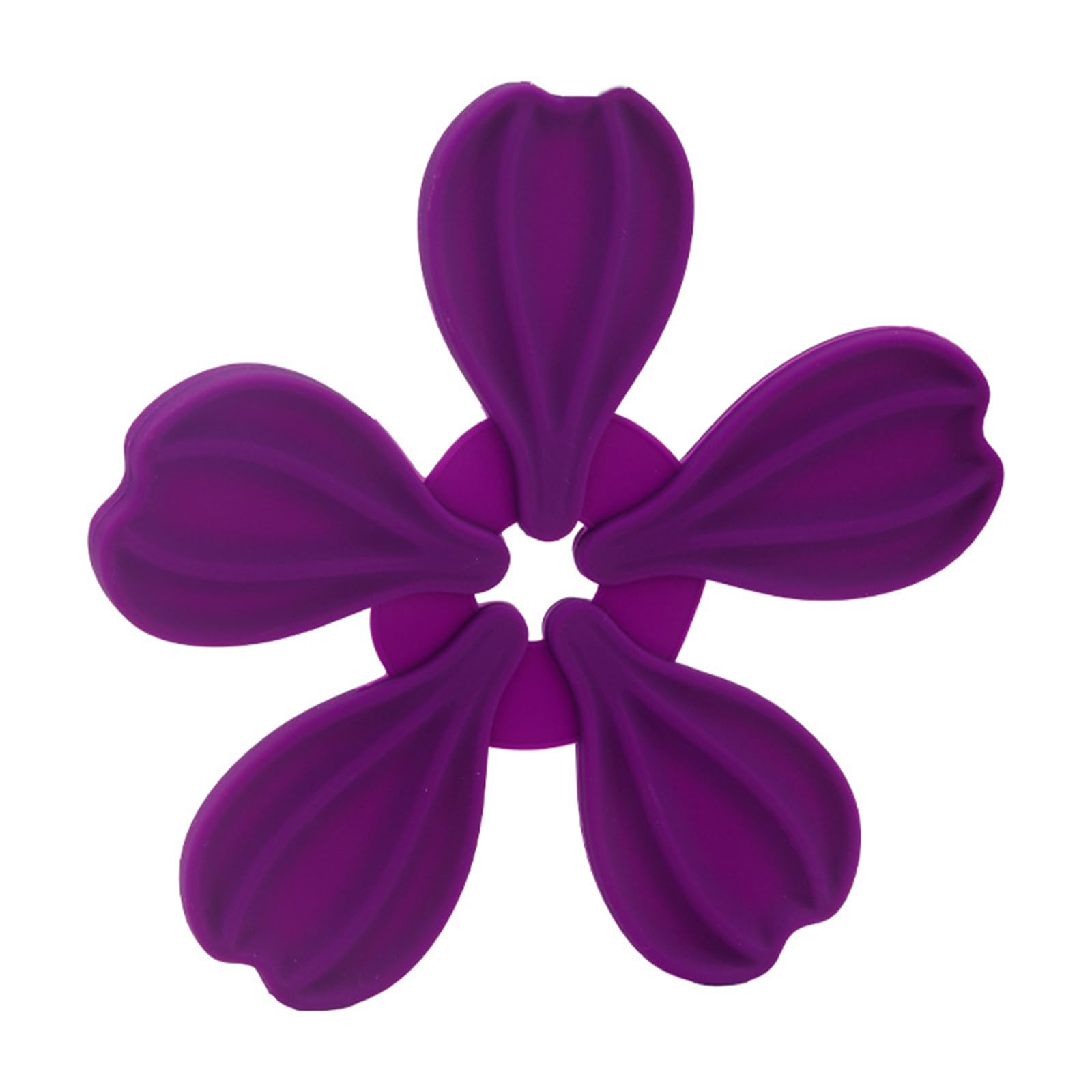 Juego de salvamanteles de Silicona, Almohadillas Plegables en Forma de Flor con Soporte Central para Cuidado Diario del Calor de la en mostradores de Cocina