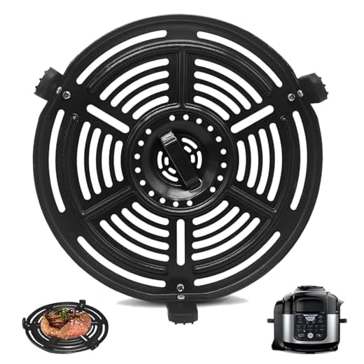 GXF Air Fryer Grill Pan for Ninja Foodi Mini 4.7L 6 in 1 OP100UK Ninja Foodi MAX 14 in 1 7.5L OL650UKCP Multi Cooker, Air Fryer Accessories Tray Grill Plate Crisper Plate Replacement Parts