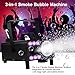 Imagen de Máquina de burbujas de humo 3 en 1 con luces LED y mando a distancia inalámbrico