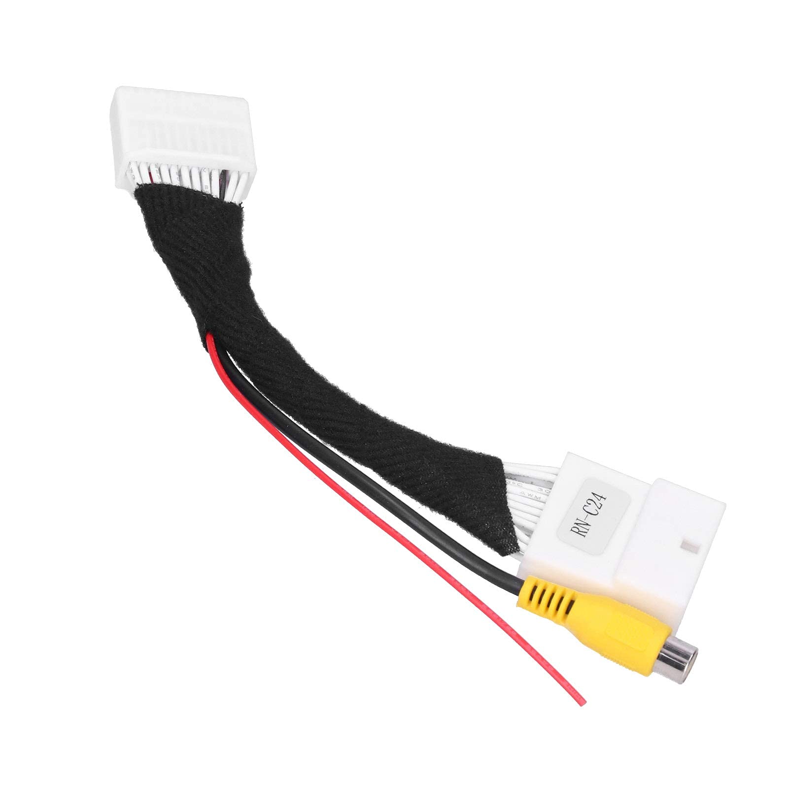 24-pinowy adapter do kamery cofania, odwrócony kabel połączeniowy do kamery parkingowej Kabel adapterowy odpowiednie okablowanie liniowe