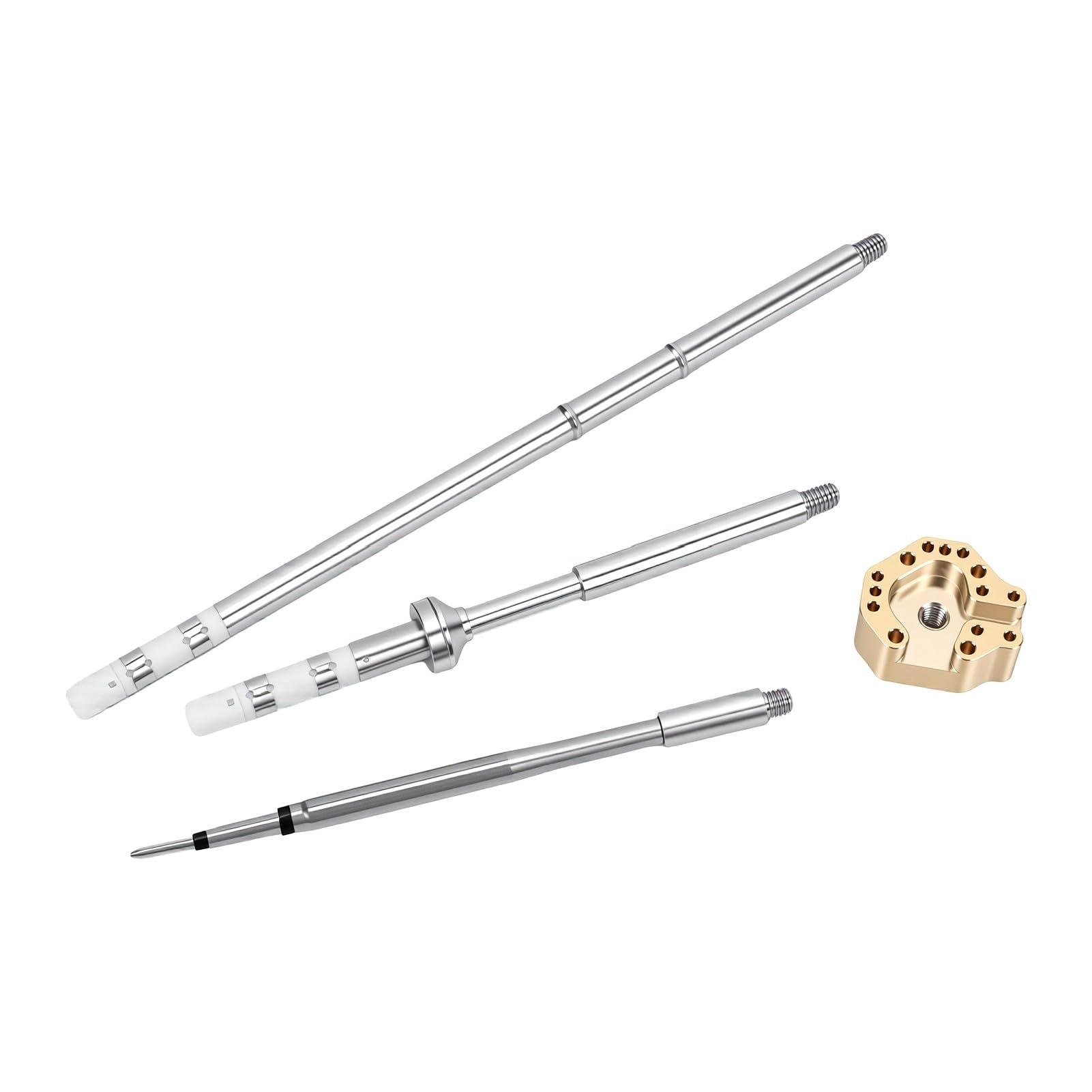 Generic Kit Completo di Punte per Saldatura per Joystick a Riscaldamento Rapido per Stick Analogico Drift Fix Compatibile con le Principali Piattaforme 3 Punte in Rame