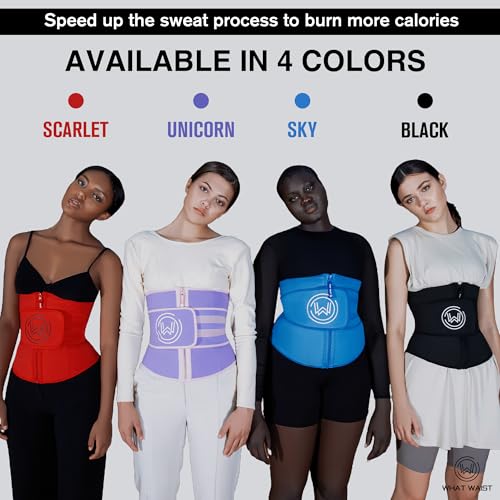 What Waist High Compression Waist Trainer for Women | Latex Workout Band for Posture Support, Walking & Exercise4