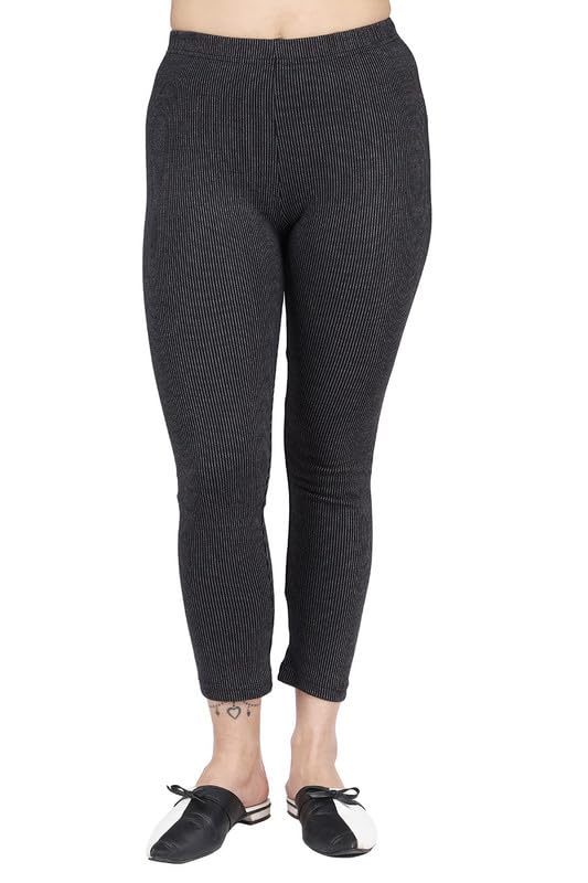 comfort lady Women's Thermal Pant with Heat wrap tech Solid Trouser Women's Thermal Pants/Thermal Bottom Wear-picture-31