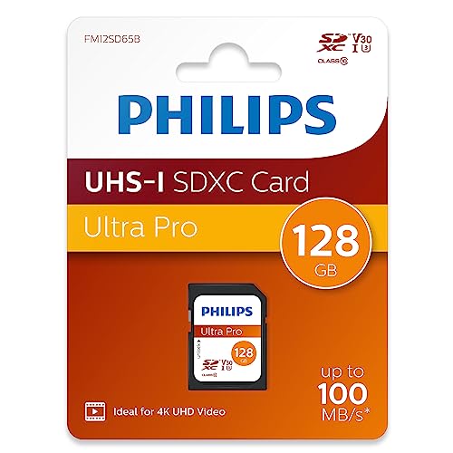 Carte Philips SDXCCarte Philips SDXC Classe UHS I U3 4K - vue 5