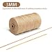 DMFSHI Cuerda De Yute, 2 PCS Yute Twine, Cuerda De Cáñamo Fuerte...