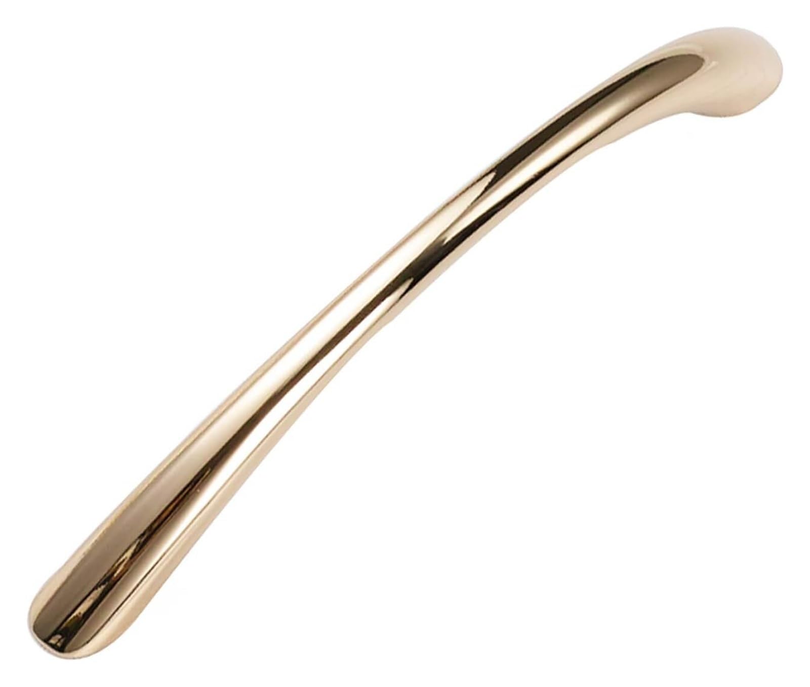 VOPLIVAT Kitchen Cupboard Handles, Copper Bow Handle Cabinet Pulls Multiple Sizes(OneColor,Hole Distance:96mm)